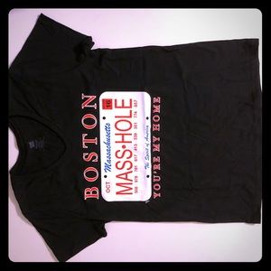 Ladies cotton V-neck tee